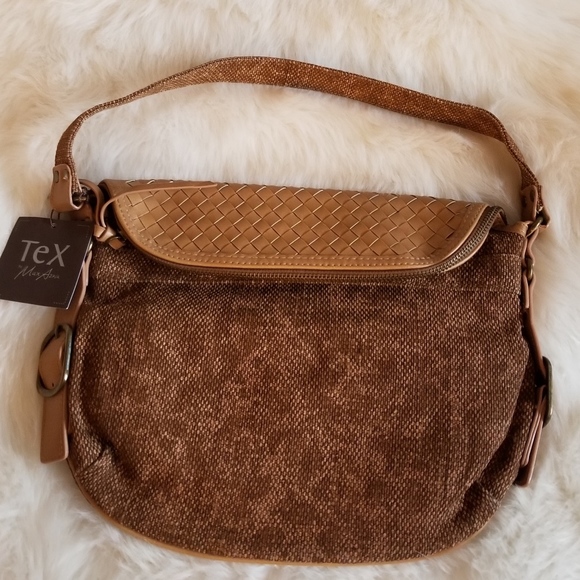 Max Azria Handbags - TEX by Max Azria  Purse Fold Over Flap New Vtg